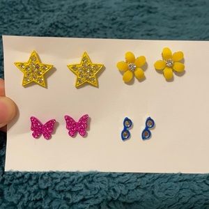 Summer fun stud earring set!
